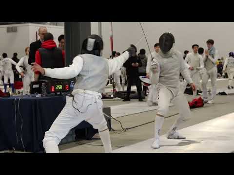 GERVAIS Joel - HUANG Colin  - Table of 32 CANADA CUP #1 Quebec October 2023 - Junior Men's Foil