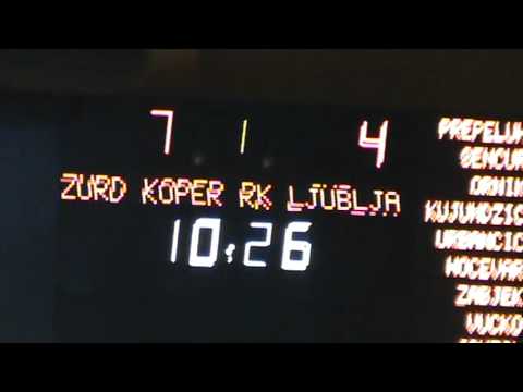 6. KROG - 2015/2016: 1.A DRL - ŽENSKE: Ž.U.R.D. KOPER : RK LJUBLJANA