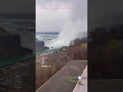 Nature's power on full display — the breathtaking Niagara Falls.