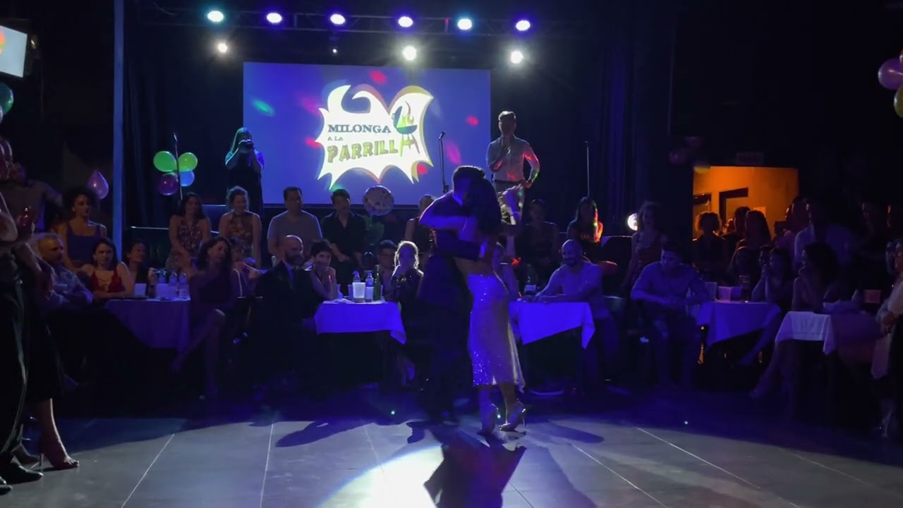 Video thumbnail for Clarisa Aragón y Jonathan Saavedra @ Milonga a La Parrilla! 1/17/23 #1