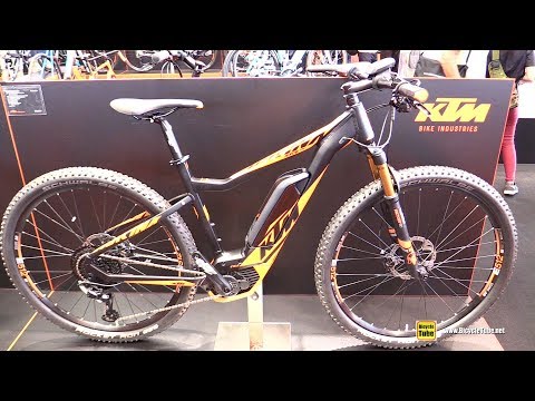 2017 KTM Macina Race 291 Electric Mountain Bike - Walkaround - 2016 Eurobike