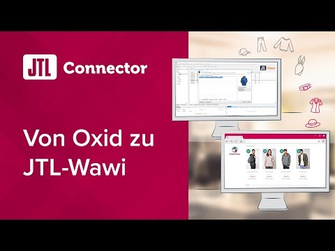 JTL-Connector von Oxid zu JTL-Wawi