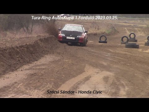 Szécsi Sándor - Honda Civic Tura-Ring AutósKupa 1.Forduló 2023.03.25.