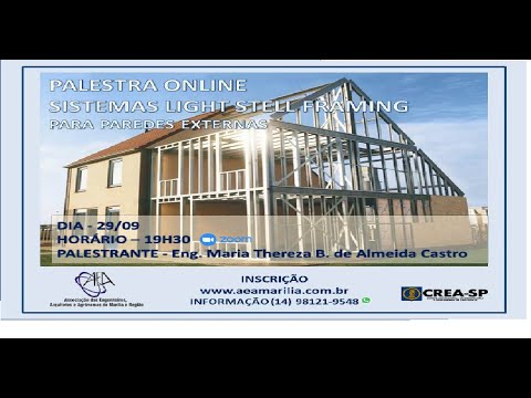 Palestra Online - Sistema Ligth Stell Framing