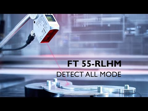 FT 55 RLHM - HOWTO - Detect All Mode - Detecteer alles Modus - SensoPart