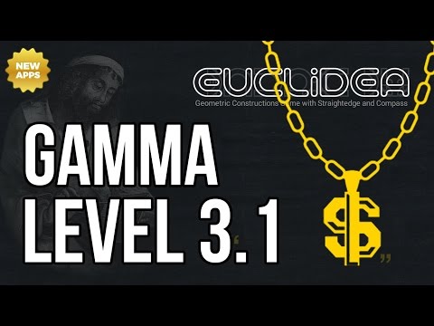 Euclidea 3.1 Walkthrough - Gamma Level 3.1