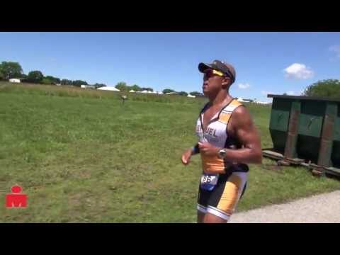 Hines Ward Running, 2013 IRONMAN 70.3 Kansas