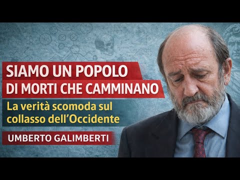 Umberto Galimberti: "We are a people of the walking dead" – The inconvenient truth about the West