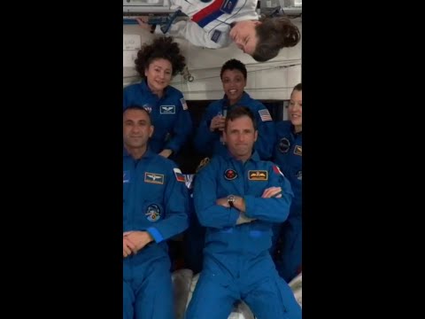 SpaceX Crew-13 welcomed to the International Space Station
