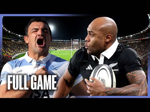 All Blacks v Argentina 2024 Wellington | FULL GAME | 60-Minute Scrumless Battle