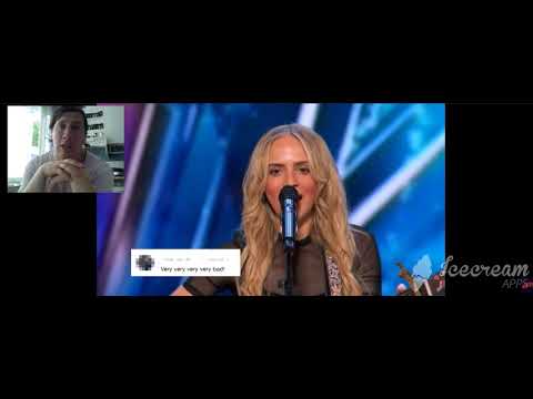 Early Release: Madilyn Bailey Sings a Song Made of Hate Comments -America's Got Talent 2021 reaction