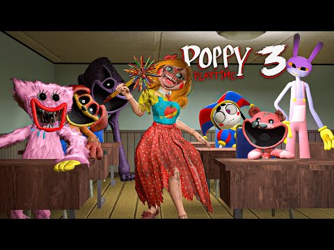 Monster Poppy School: (ALL EPISODES 1-3) | CarMe