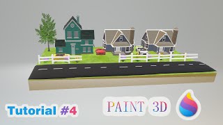 Windows 10 Paint 3d Tutorial: creating a resident using 3d library 2021