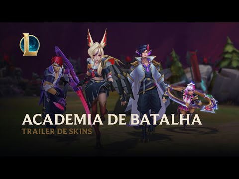 Academia de Batalha: Estudantes da BABYLON | Trailer Oficial das Skins – League of Legends