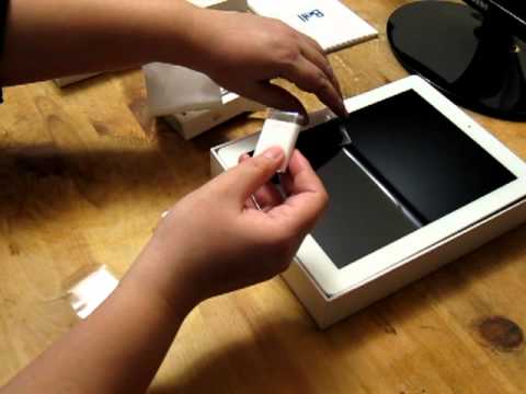 Silent Unboxing Apple iPad 2 + Camera Connection Kit