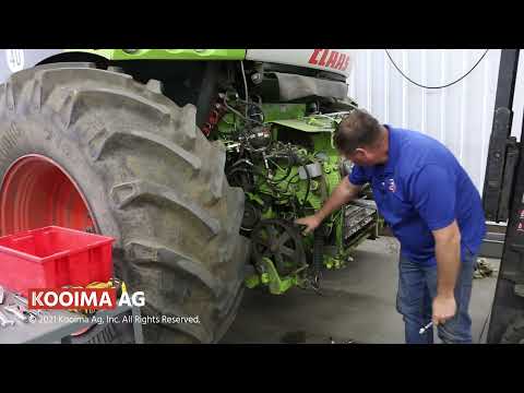 Setting up a 494-498 Series Claas® to Chop Ear Corn