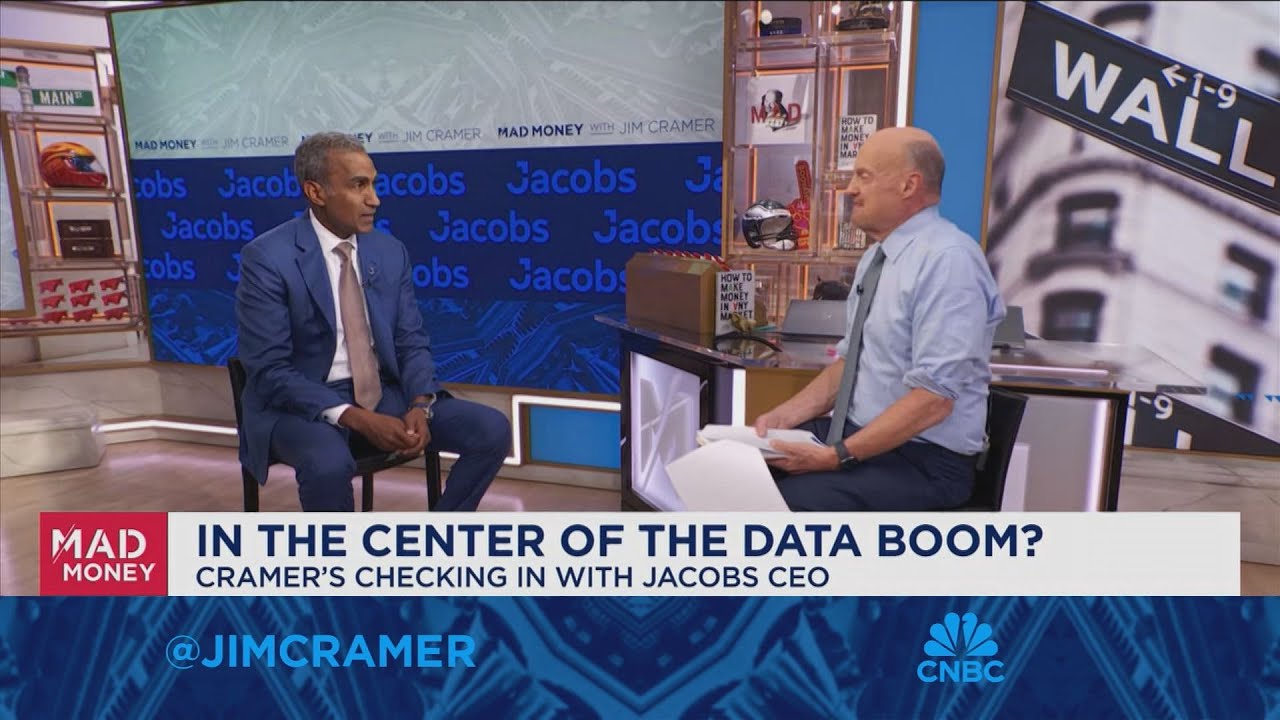 Jacobs Solutions CEO Bob Pragada sits down with Jim Cramer