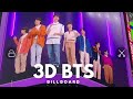 Amazing BTS 3D Billboard BTS Cartoon Animation 3D Billboard Bts Btsarmy 3dbillboard