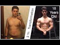 18 Year Old Body Builder 3 Year Fitness Transformation