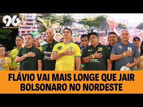FLAVIO CONSEGUE APOIOS IMPORTANTES NO RN E DEVE TER MAIS VOTOS QUE JAIR NO NORDESTE