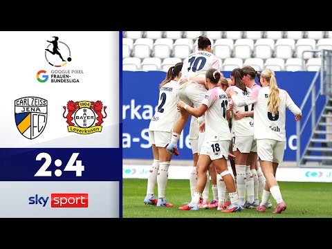 Werkself springt auf Rang 3! | FC Carl Zeiss Jena - Bayer 04 Leverkusen | Highlights