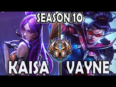 Kaisa vs Vayne ADC - EUW Challenger ✔️ Patch 10.20 ✔️