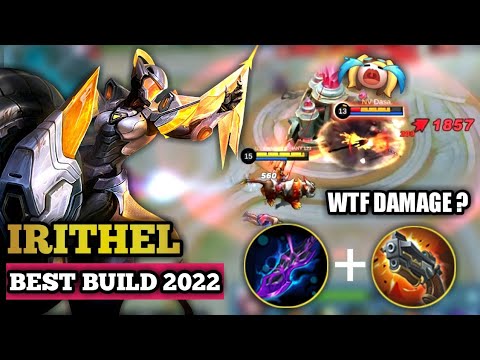 NEW IRITHEL CRAZY DAMAGE! Best Build Top 1 Global Irithel Gameplay - Mobile Legends