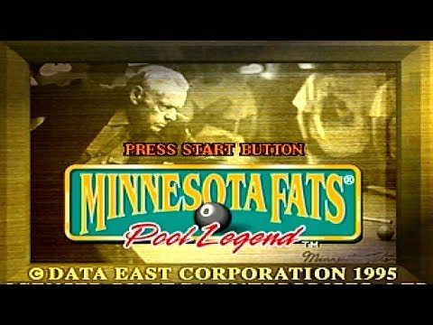 Minnesota Fats Pool Legend Longplay Sega Saturn