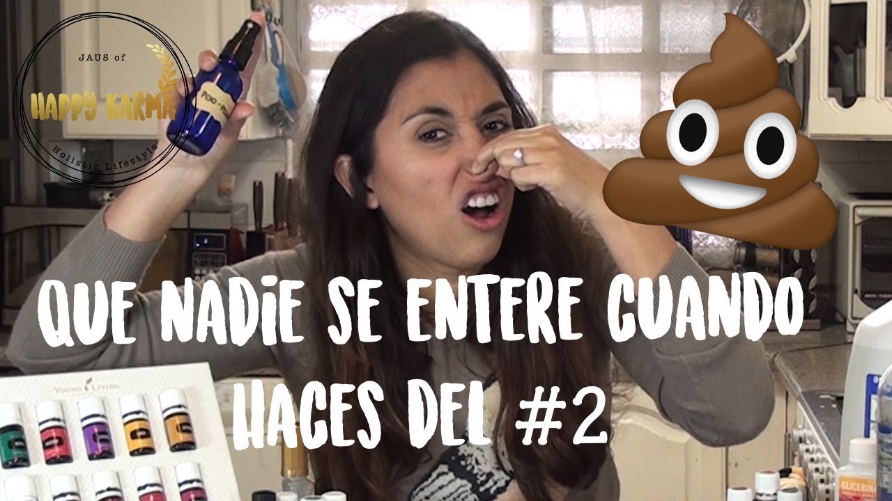 Que nadie se entere cuando haces del #2!! - Spray elimina olores