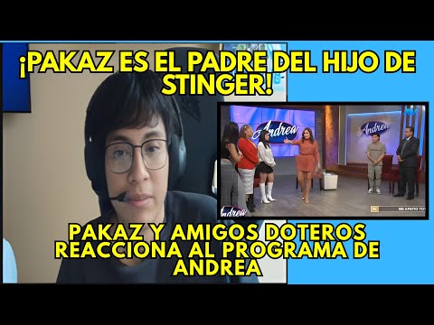 Pakaz se metió con la mujer de Stinger… ¿y ahora reacciona al programa de Andrea? 😳