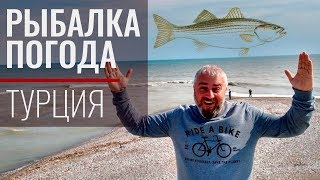 Рыбалка с берега в анталии