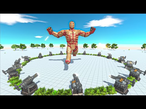 Minigun Army vs Units - Animal Revolt Battle Simulator