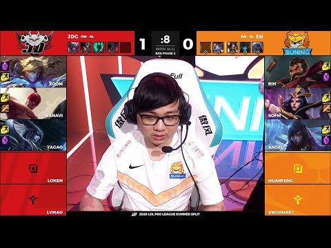 JD Gaming vs Suning Gaming Full Highlights LPL 2020 | Sofm and Teammates Can't Stop JD Gaming Power!