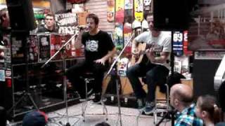 Tony Sly Sleeping Between Trucks Acoustic Exo Quebec May 2009