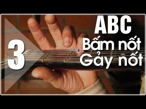 Học đàn Guitar ABC | H­ướng dẫn bắt đầu (P3) | các nốt trên đàn guitar