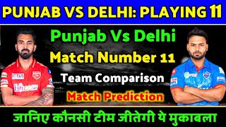 IPL2021- Punjab Kings Vs Delhi Capitals Playing 11 | PBKS Vs DC Playing 11 | DC Playing 11 Vs PBKS |