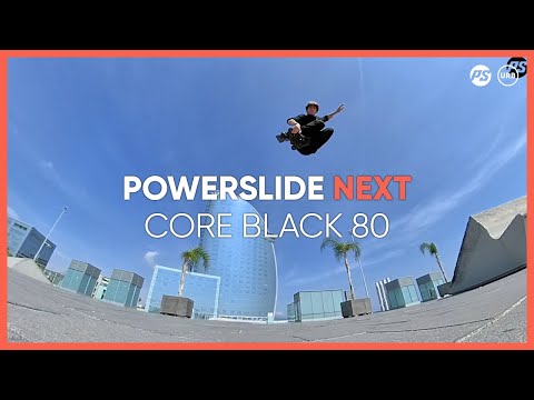 Powerslide Next Core Black 4x80 Skates