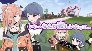 【手描き切り抜き】小5組突発マイクラコラボの別れ際にとんでもないデレ期に至るしーちゃん【小清水透/五十嵐梨花/にじさんじ】