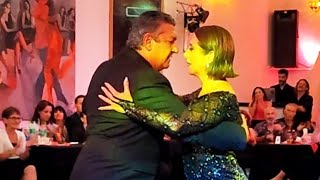 La vi llegar (Pugliese) Sandra Messina y Ricardo Calvo. Milonga en lo de Balmaceda 4abr24 (1/4)