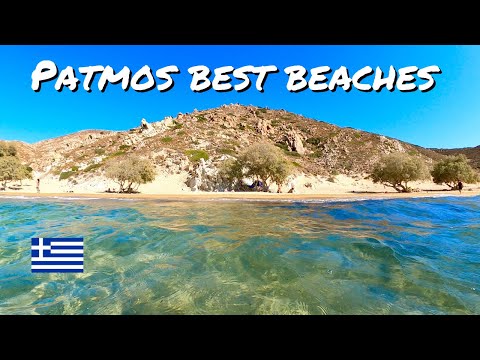 The BEST beaches on Patmos, Dodecanese Islands Greece