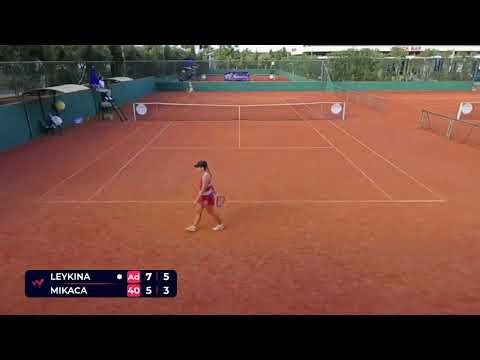 Polina Leykina 5 vs BIH Sara Mikaca 10 Q2 W50 Heraklion Nov 2025 Greece