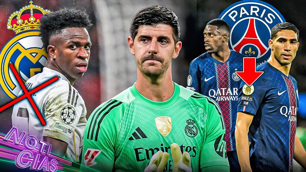 ¿Courtois está solo?; "No era falta" | Vinicius 'FUERA' del Madrid | Hakimi y Dembélé OUT