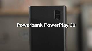 *GC PBGC30B Green Cell PowerPlay 30 – černá powerbanka 30 000 mAh, 22,5 W, 4 porty
