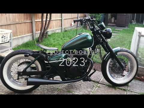 Suzuki Marauder GZ125 Bobber Build final view.