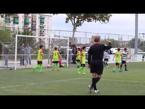 U.E.Sants Alevin "A" vs Can Buxeres - Gol Jorge