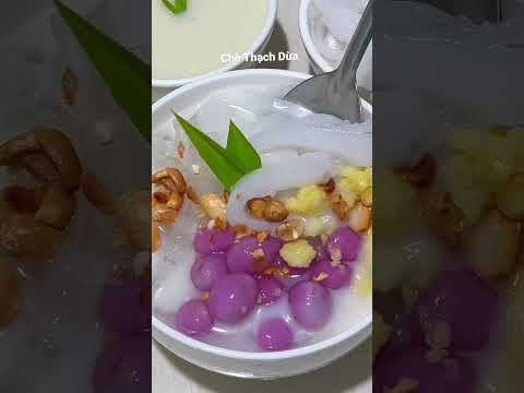 Nấu chè thạch dừa béo ngon