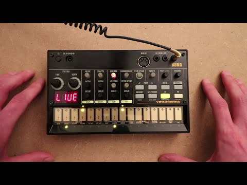 Korg Volca Beats Tutorial: Operation in German | Analog Synthesizer | Part 1