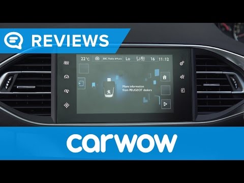 Peugeot 308 2017 Hatchback infotainment and interior reveiw | Mat Watson Reviews
