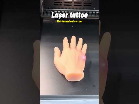 $10k Laser VS Hand, DO NOT TRY this at home #shorts