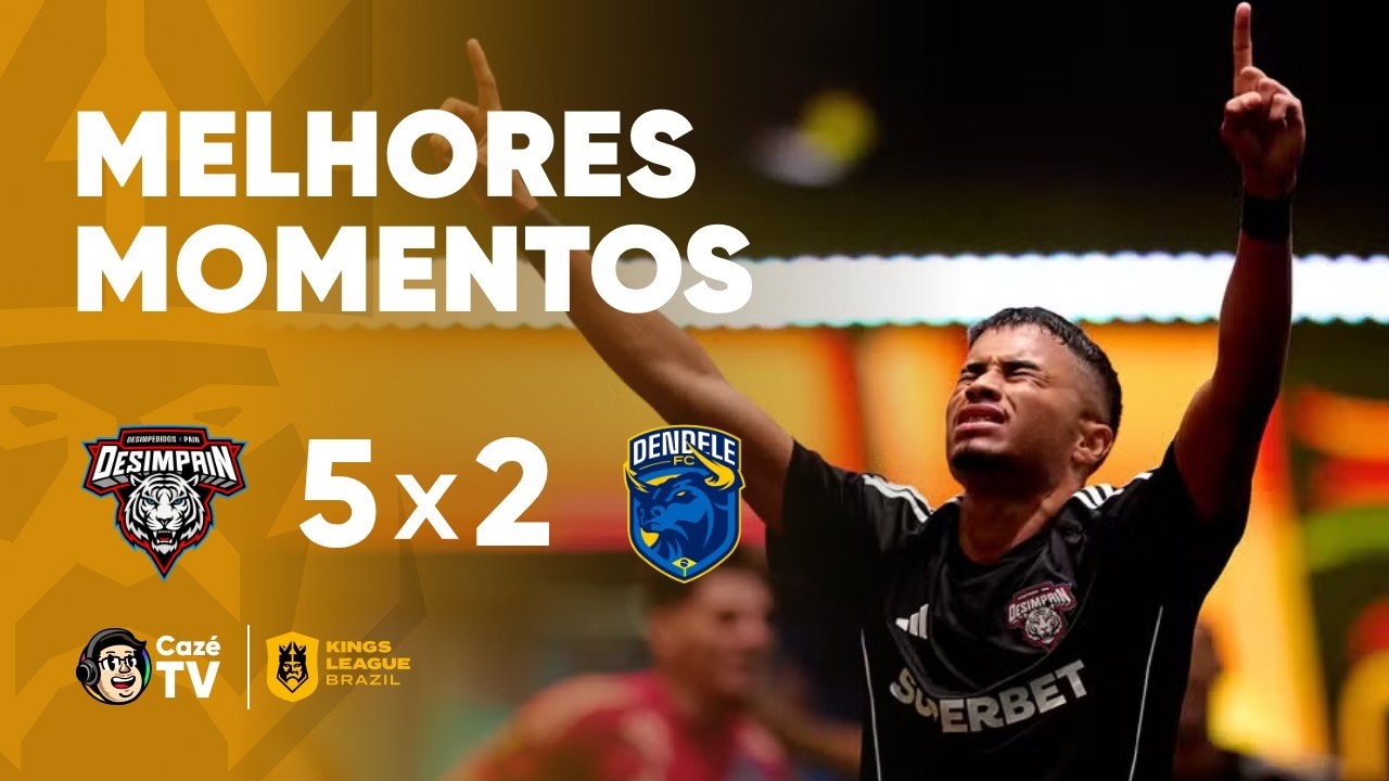 MELHORES MOMENTOS: DESIMPAIN 5 X 2 DENDELE | KINGS LEAGUE BRAZIL 2026 | 9ª RODADA